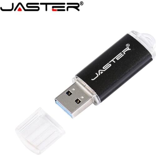 JASTER Metal USB Flash Drive 128GB Pen Drive 4GB 8GB 16GB 32GB 64GB Real Capacity Pendrive mini Usb Stick Thumbs drives