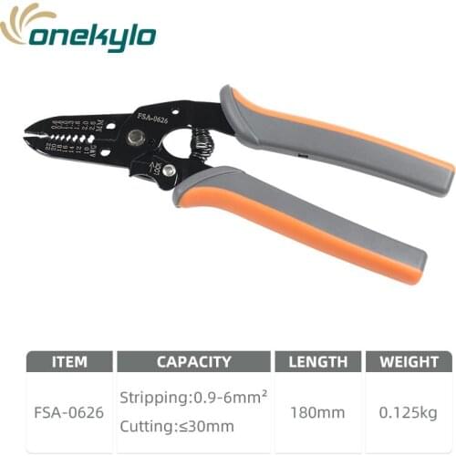 Multifunctional mini portable cable stripping tool wire stripper insulation stripper pliers universal stripping tool