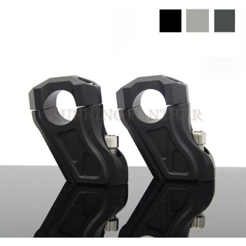 CNC Handlebar Riser Handle Bar Clamp Extend Adapter For BMW R NINE T 2014 2015 2016 2017 R NINET R 9T