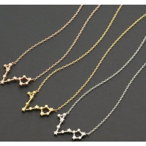 Daisies 1pc 2015 New Fashion Personalized Pisces Necklace Astrology Pisces Zodiac Sign Necklace for Women-Girls Christmas Gift