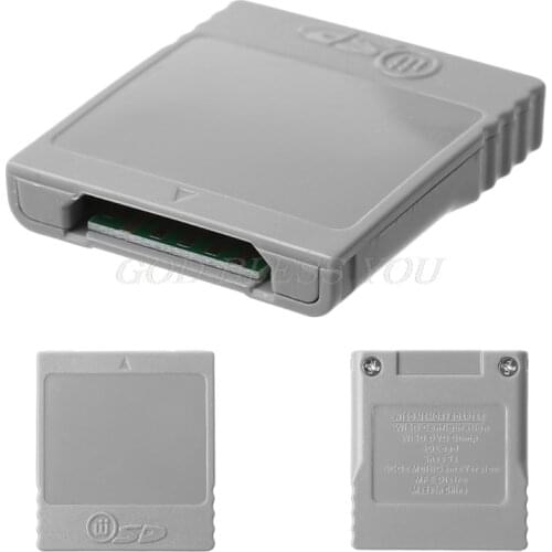 SD Memory Flash Card Card Reader Converter Adapter For Nintendo Wii NGC Console Drop Shipping