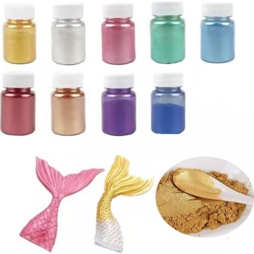 15g Edible Gold Powder Mousse Cake Fondant Macaron Chocolate Glitter Powder Silver Powder Baking Cake Color Decorating Tools