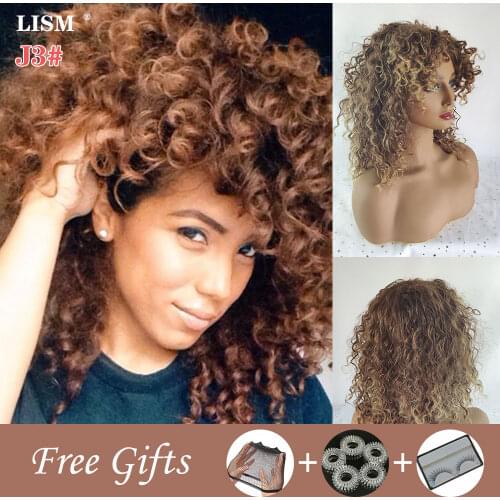 Cosplay Wigs for Black Women Synthetic Lace Pelucas De Mujer Perruque Femme Postiche Cheveux Afro Tresse Africaine Wig Bang