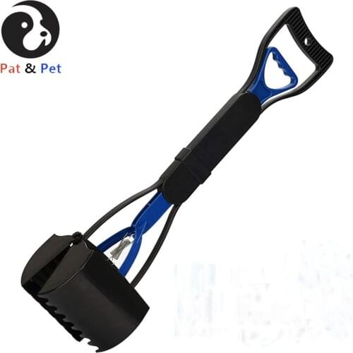 Waste Scoop Pooper Scooper Long Handle Top Paw Jaws Poop Scoop Dog Sanitary Waste Pickup Removal Easy Use Perfect for dog walks