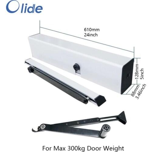 Olide Heavy Duty Automatic ADA Swing Door Opener For Max Door Weight 300kg With Push Buttons and Wireless Key Fobs