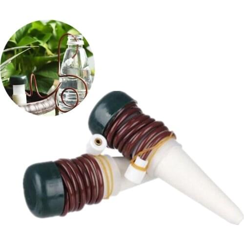 10pcs Automatic Flower Plant Watering System Water Drip Irrigation Garden Tools Garden Watering Tool Drip Irrigation A101