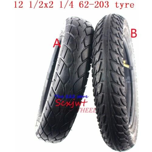 12 inch 12 1/2x2 1/4 bike folding electricscooter wheel tire 12 1/2 x 2 1/4 62-203 tyre inner tube fits Many gas scooter E-bike