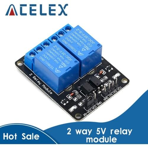 1PCS 5V 2 Channel Relay Module Shield for Arduino ARM PIC AVR DSP Electronic .We are the manufacturer 2-way relay module