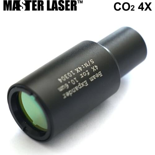 4X CO2 Beam Expander USA CVD ZnSe for Laser Engraving Cutting Machine