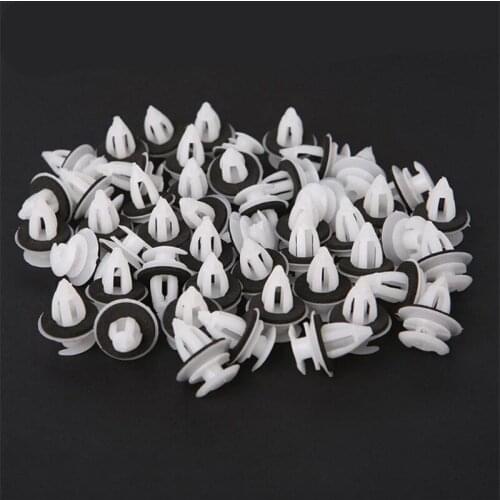 50Pcs/Bag Door Panel Clips With Seal Ring For BMW E34 E36 E38 E39 E46 M3 M5 Z3 X5 Car Accessories