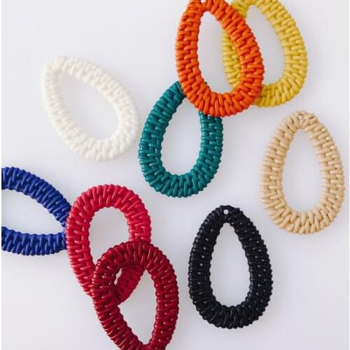6pieces/lot New Water drop shape plastic earrings Supplies for Jewelry Accessories