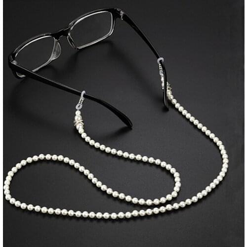 Sunglasses Chain Wearing Neck Holding Beaded glasses chain Lanyard Cord For Reading Glasses Eyeglasses Holder Rope Accessories
