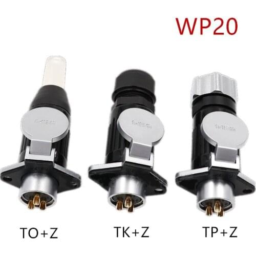 WP20 Aviation Plug and Socket Connector Male and Female Circular Aviation Plug Connector
