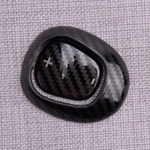Car Carbon Fiber Style Gear Shift Knob Head Trim Cover Fit For Chevrolet Malibu 2016 2017 2018 2019 2020 Accessories