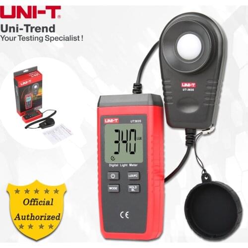 UNI-T UT383S Digital Light Meter; Lux Meters/199900Lux metering range / 1Lux resolution