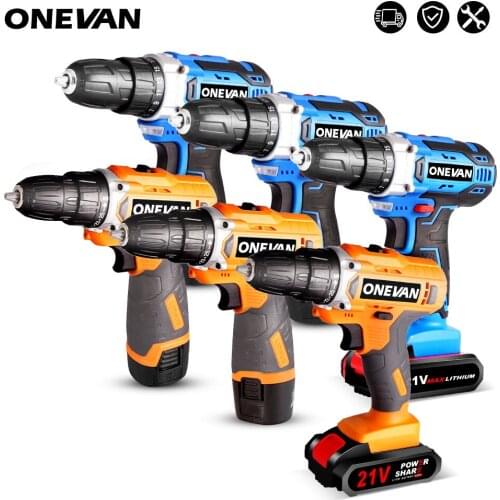Cordless Drill Electric Screwdriver Rechargeable Mini Wireless Power Driver Lithium-Ion Battery Electric Drill 3/8" Power Tools