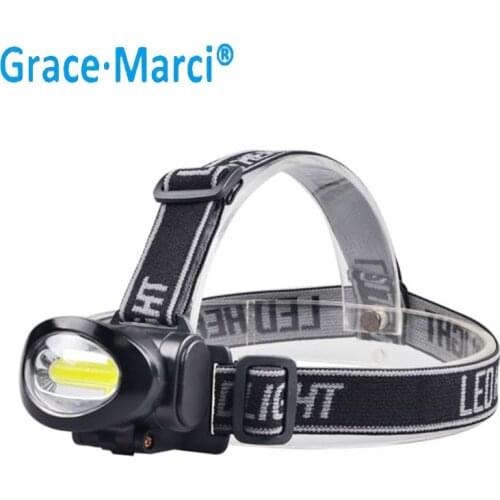 GM LED Headlight Bulb Cob Headlamp Head Torch Light Bicycle Headlight Miner Headlight LED Headlamp