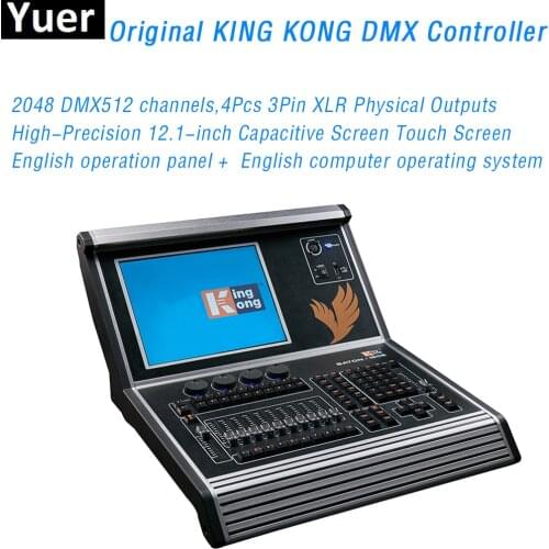Kingkong BATON 1606 Professional DMX Controller DJ Disco Stage Console Equipment 2048 DMX512 Channels Run 30 scenes Together