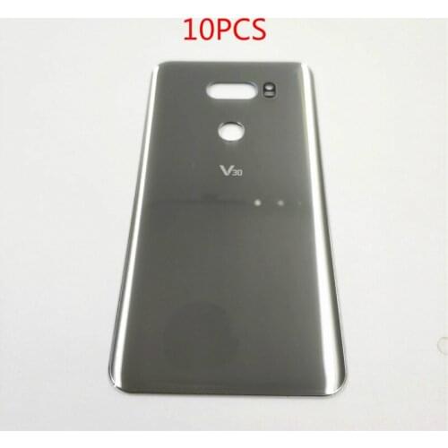 10Pcs/lot Original For LG V30+/V30 VS996 LS998U H933 LS998U H930 Housing Back Glass Battery Cover + Sticker