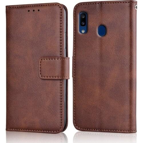 Flip Leather Wallet Case for On Samsung Galaxy A30 A305 A305F SM-A305F Case Back Cover for Samsung A30 2019 Case Phone Cover