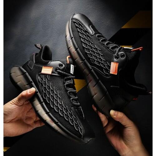 Sneakers Men Shoes Lightweight Sneakers For Men White Comfort Mens Breathable Mesh Shoes Summer 2020 New Casual