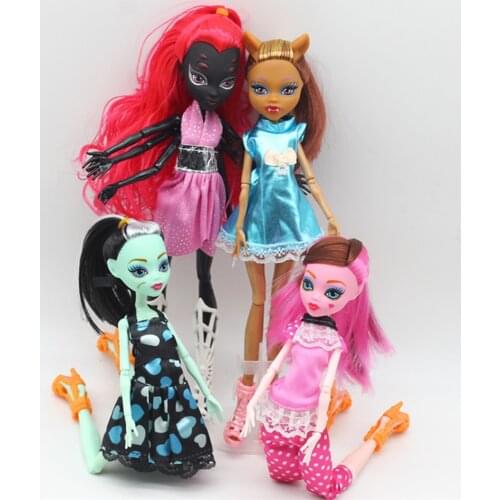 High Quality Dolls Monster New Style Movable Joint Body Girls Plastic Classic Toys BJD Doll DIY Gifts For Children