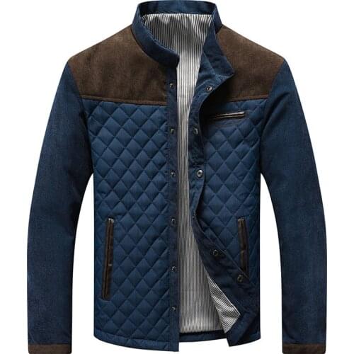 Quality Retro Bomber Casual Jacket Men Spring Autumn Outerwear Sportswear Mens Jackets for Male Coats plus size clothes M-5XL