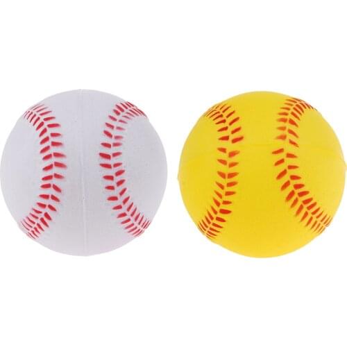 Soft PU Batting Baseball Softball Team Sports Balls for Trainer Practice Exercise Training Equipment le base - ball