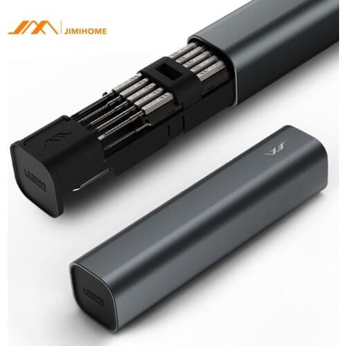 JIMI GNT-18 18 In 1 Screwdriver Set Precision Magnetic Screw Driver S2 Extended Screw Bits With Tweezer Electronics Repair Tools