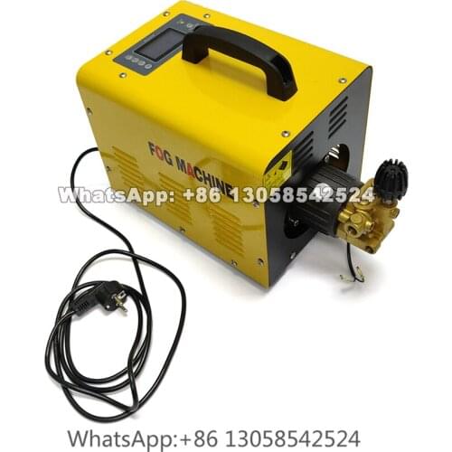 Outdoor Cooling System, 2L/min Fog System, High Pressure Water Mist Cooling Air Conditioner Misting System, Patio Fog Machine