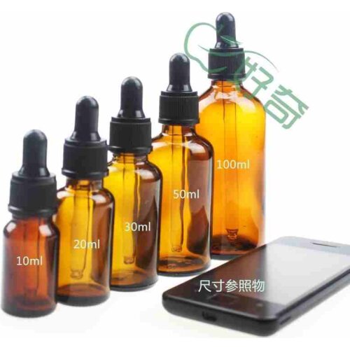 Tan endscrewcapbottlesplastic bottles sealing oil bottle chemical experiment 5pcs 100ml