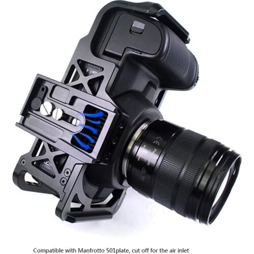 Lanparte Quick Release Dovetail Base plate with Manfrotto 501 Plate