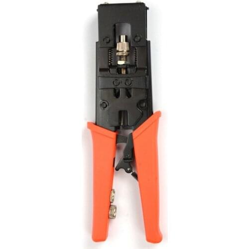 Crimper Pliers Compression Squeeze Crimping Tools Repair Terminal Tool for F Head Plug BNC/Q9 RCA