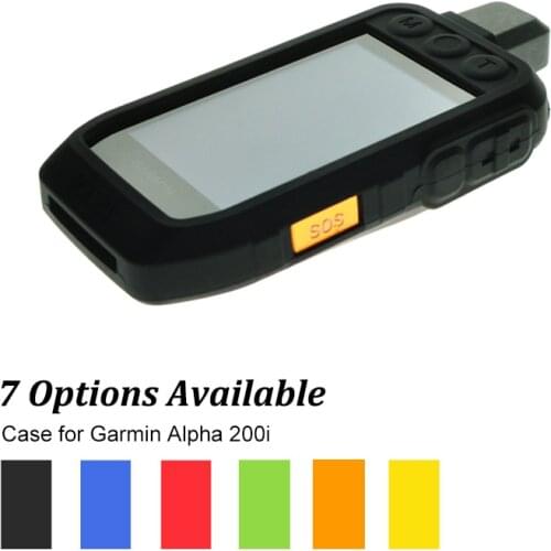 Silicone Protect Protective Case Skin for Handheld GPS Garmin Alpha 200i Ahlpa200i Accessories