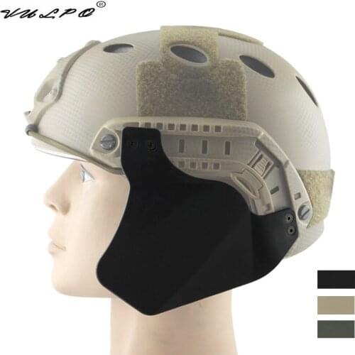 VULPO Tactical Airsoft Helmet Side Cover Ear Protection Cover Helmet Earmuffs For FAST MICH ACH Helmet Accessories