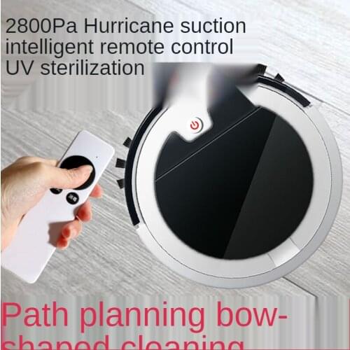 Smart Floor Vacuum Cleaner USB Charging 3-in-1 Smart Remote Sweeping Robot 2800Pa Multifunctional Sterilization Vacuum Cleaner S