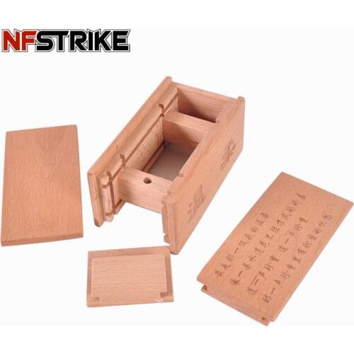 Lock Moonlight Mystery Treasure Magic Box wooden Intelligent Puzzles Toys for Kids Children Early Development Toys 2018