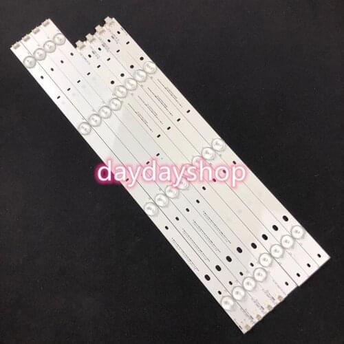 1SET=8PCS(4R+4l) LED Backlight Strip For Ph illips 47 inch TV CL-47-D407-R-V4 CL-47-D407-L-V4 47PFG4109/78 TPT470H1-DUJFFE