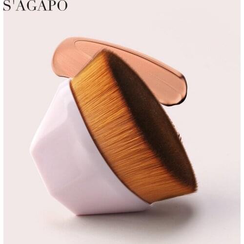 1PCS Foundation Brush seamless makeup brush Loose powder Honey powder makeup brush petal makeup Apply evenly brush beauty tools