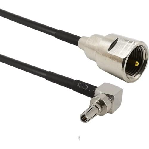 2PCS FME Male Plug To CRC9 Right Angle Connector RG174 Pigtail Cable Antenna for MTS LTE antenna FME Plug to CRC9 Plug Cable