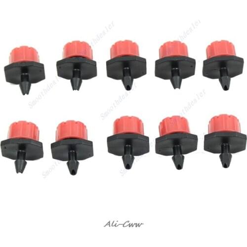 5pcs Micro Flow Dripper Drip Head 1/4'' Hose Garden Irrigation Misting Wholesale Drop Shipping