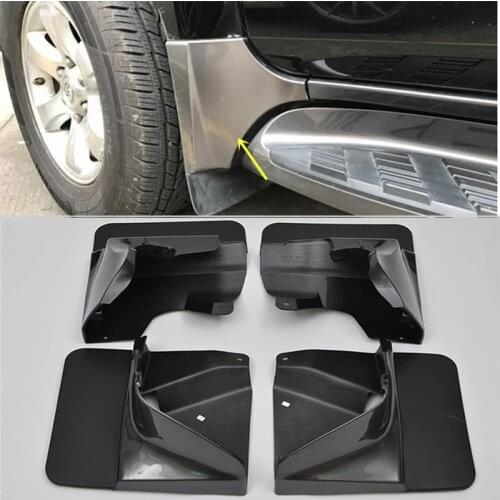 For Toyota Land Cruiser Prado FJ120 2003 2004 2005 2006 2007 2008 2009 Mud Flaps Mudguard Fenders Splash Guards 4pcs