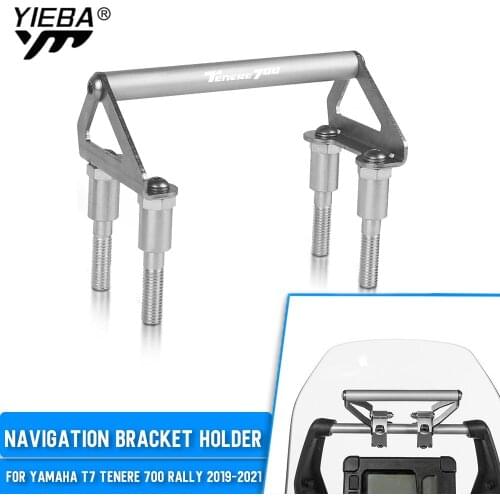 Motorcycle Handlebar Stand Holder Mobile Phone GPS Navigation Plate Bracket For Yamaha Tenere 700 T7 T700 XT700Z 2019 2020 2021