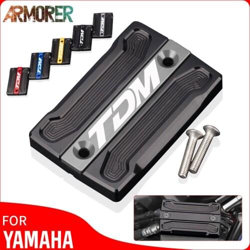 For YAMAHA TDM 900 TDM900 2004-2015 Motorcycle Front Brake Oil Fluid Reservoir Cover Cap Accessories 2010 2011 2012 2013 2014