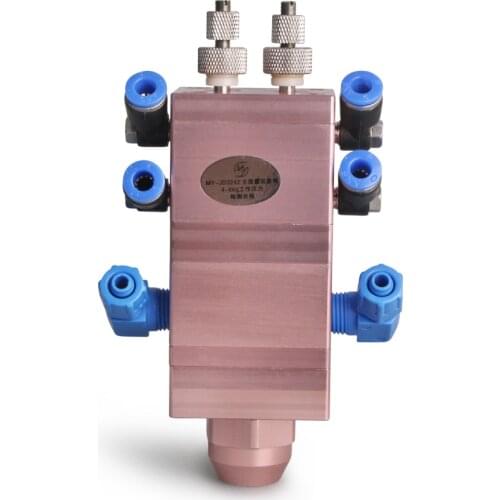 JD3242 Double liquid valve Compound action back suction type Increase flow AB glue dispensing valve Two-component silicone valve
