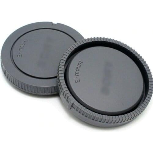 Camera Body Cover + Lens Rear Cap for Sony E-mount A6500 A6000 A7R A7S NEX-7 6 5