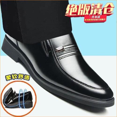 Leather Mens Shoes Autumn New Dress Mens Antiskid Shoes Casual Zapatillas Hombre Chaussure Homme