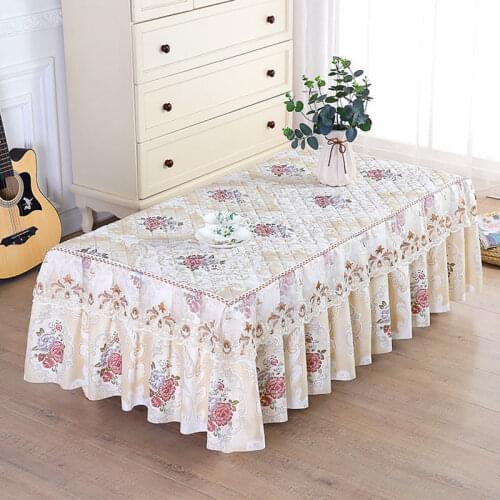 New Northern Europe Style Dust Cover Hotel Home Restaurant Rectangular Tablecloth Kitchen Desk Stain Resistant Tablecloth F8416