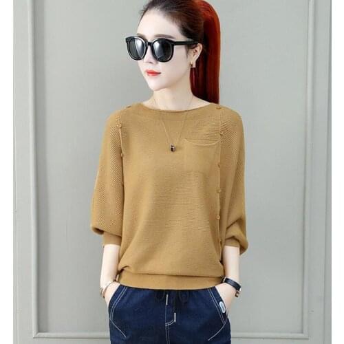 Autumn Winter Style Women Knitted Pullover Sweater Lady Casual Long Sleeve O-Neck Outwear Pullover Shirts ZZ0898