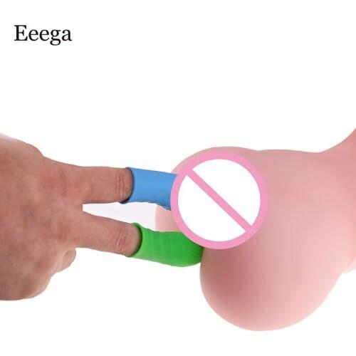 Silicone Finger Sleeve Orgasm Massager G Spot Clitoris Vagina Stimulator Vibrator Massagers Adults Products Sex Toys for Women
